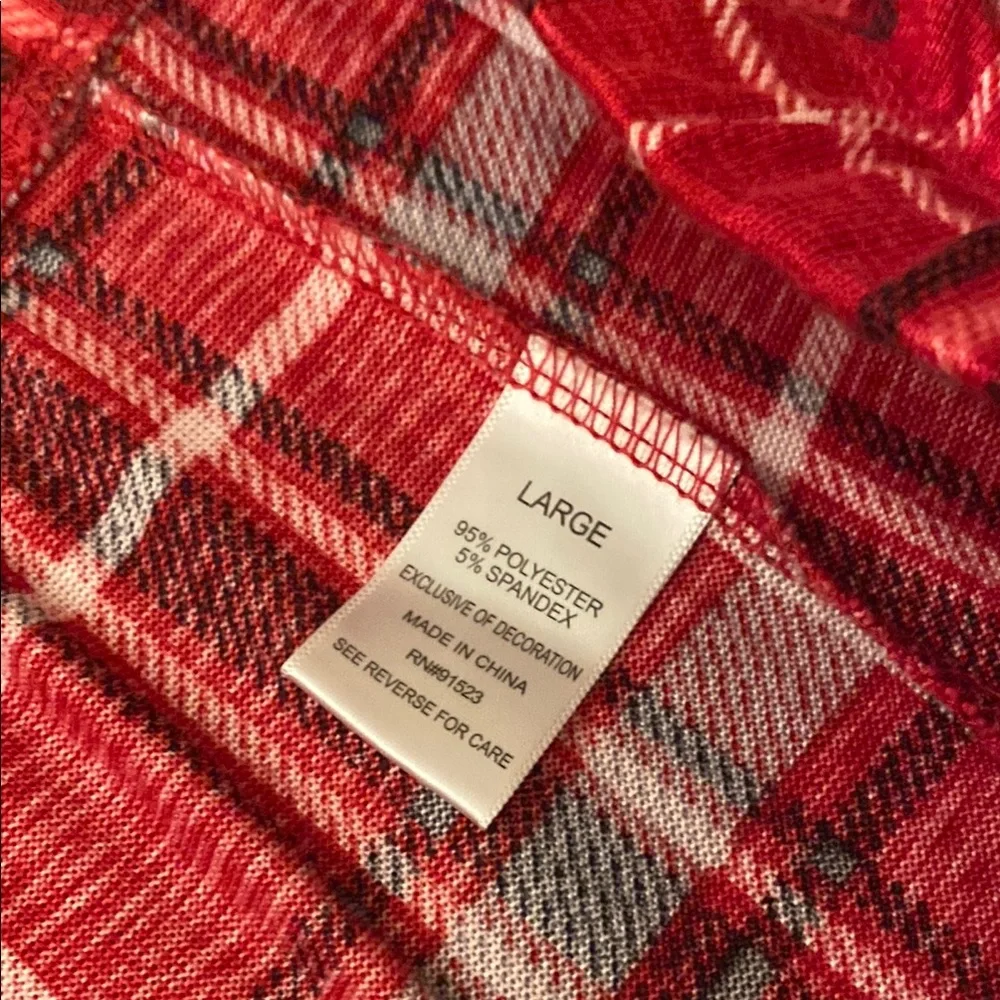 Red Reindeer Pajama Set
